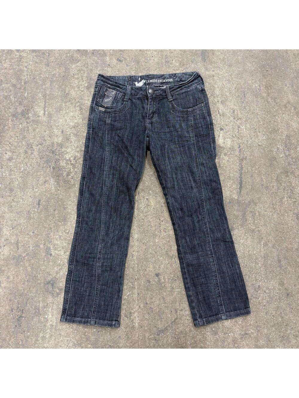 Vintage Y2K La Mode Est A Vous Low-Rise Jeans